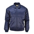 Veste bomber de marque Lambert pour les forces aériennes françaises, uniforme de pilote coupe-vent bleu chaud