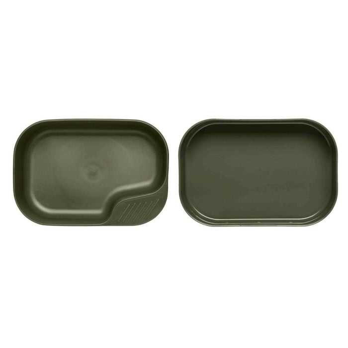 Marque suédoise Wildo camp a box only Kit de camping vert olive, assiettes légères - GoMilitar