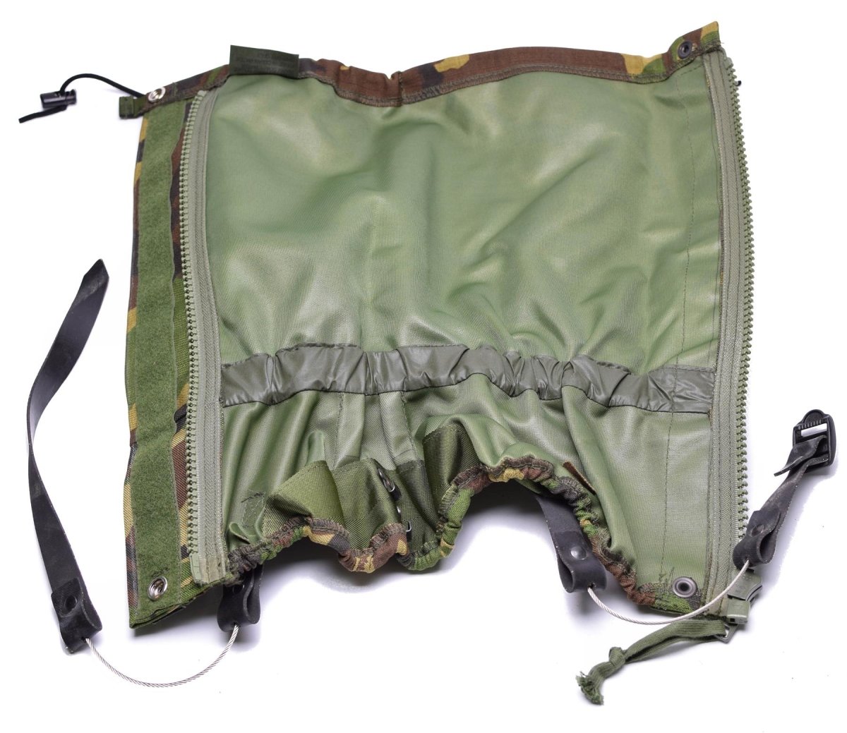 Guêtres de l'armée britannique avec corde en acier durable DPM Woodland NEW