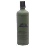 Bouteille de carburant liquide en aluminium BRS de 1 litre avec bouchon à vis léger olive NEUF