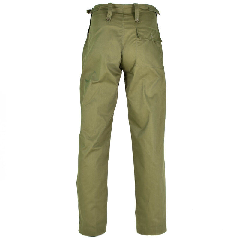 Véritable pantalon de combat de l'armée britannique OD Green pantalon militaire léger NEUF