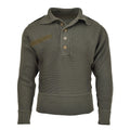 Pull alpin militaire autrichien original en tricot renforcé respirant