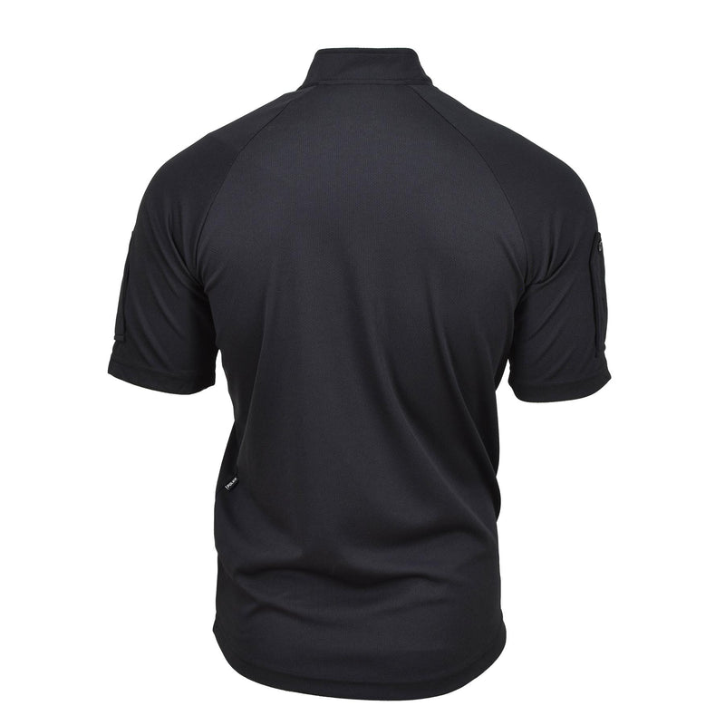 T-shirt fonctionnel authentique de la police britannique, vêtement de sport respirant, chemise noire NEUF