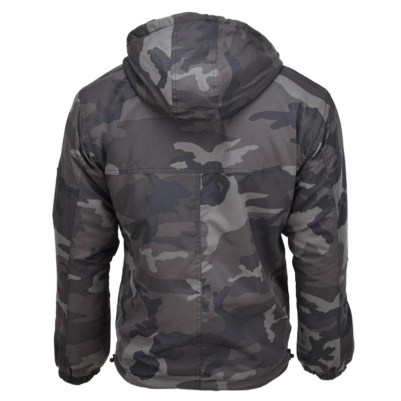 Veste de sport MIL-TEC Anorak légère CCE camouflage nocturne vêtements de sport à capuche