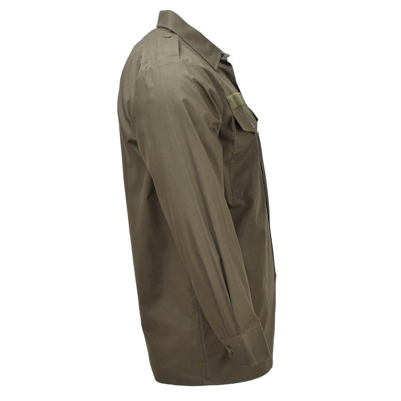 Chemises olive originales des forces armées autrichiennes, service classique sur le terrain, NEUF