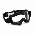 Lunettes de sécurité militaires italiennes originales Ariete, verres transparents, antibuée, noires