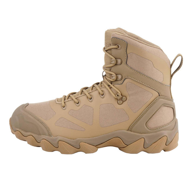 Bottes MIL-TEC CHIMERA HIGH légères pour trekking, randonnée, chasse, coyote