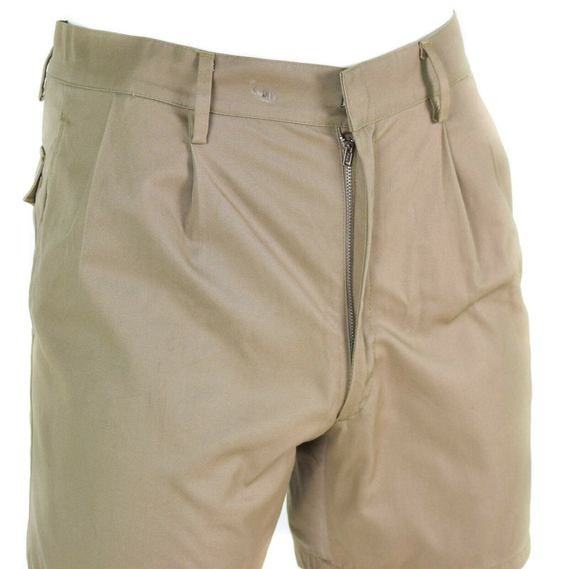 Véritable short de l'armée italienne Kaki Chino Bermuda de combat militaire BDU
