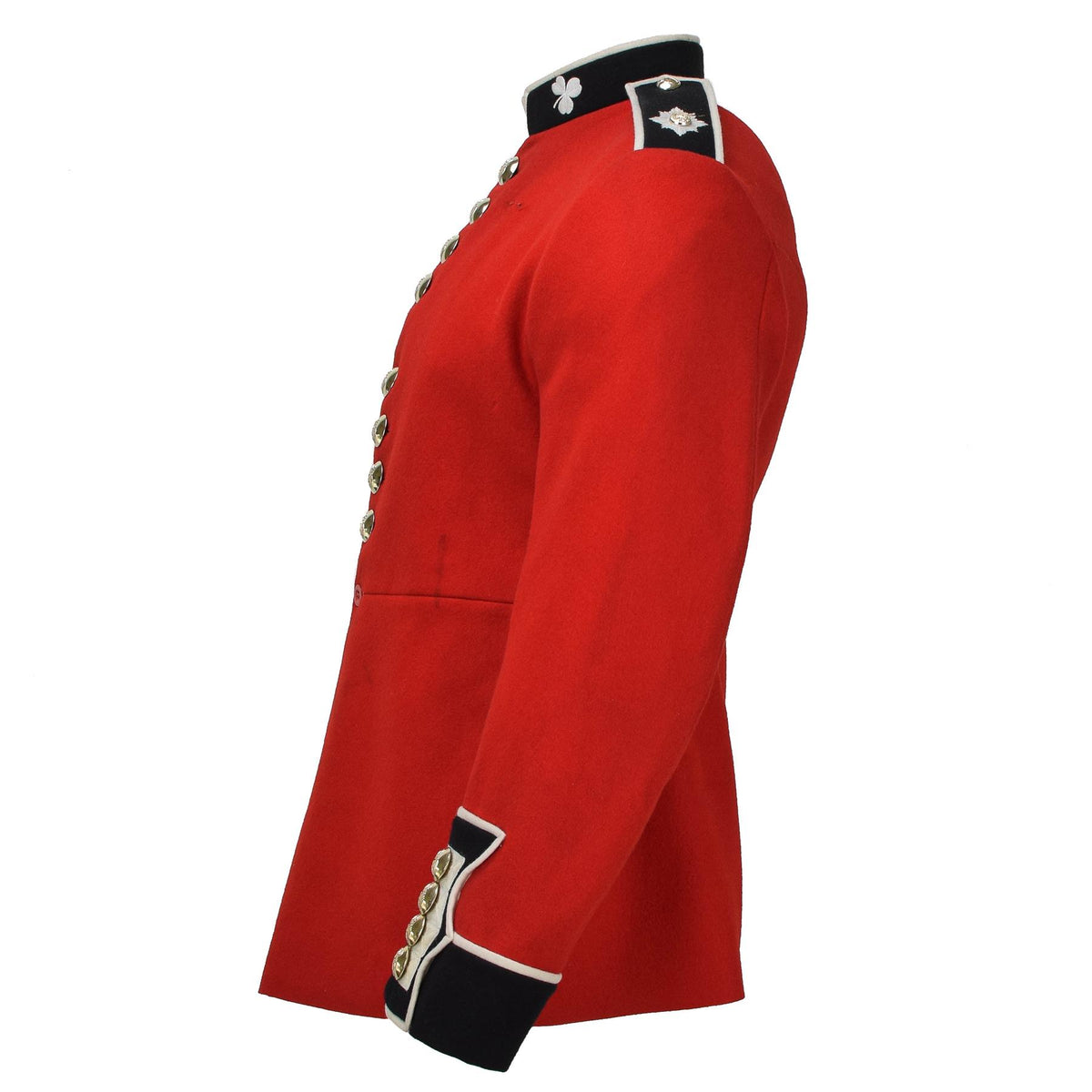 Véritable veste de l'armée britannique, tunique uniforme, robe rouge, gardes écarlates, cavalerie