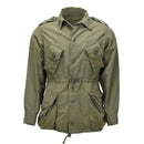 Veste de campagne originale de l'Armée canadienne en coton Surplus militaire Vert olive