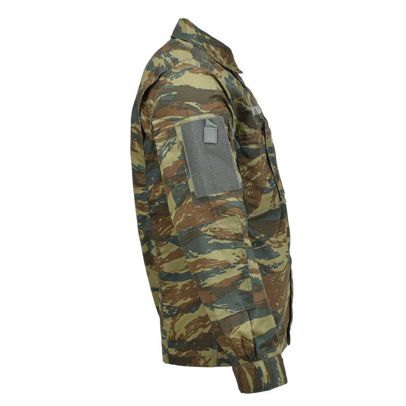 Veste militaire PENTAGON ACU 2.0 en ripstop résistant à l'eau avec camouflage lézard de l'armée grecque