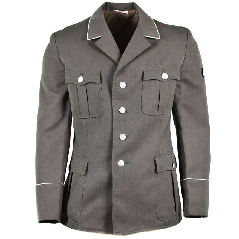 Veste de costume d'officier de l'armée allemande NVA originale uniforme militaire gris NEUF