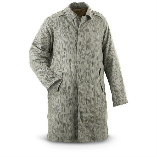 Véritable veste de combat militaire de l'armée tchèque M60 manteau de campagne parka longue NEUF