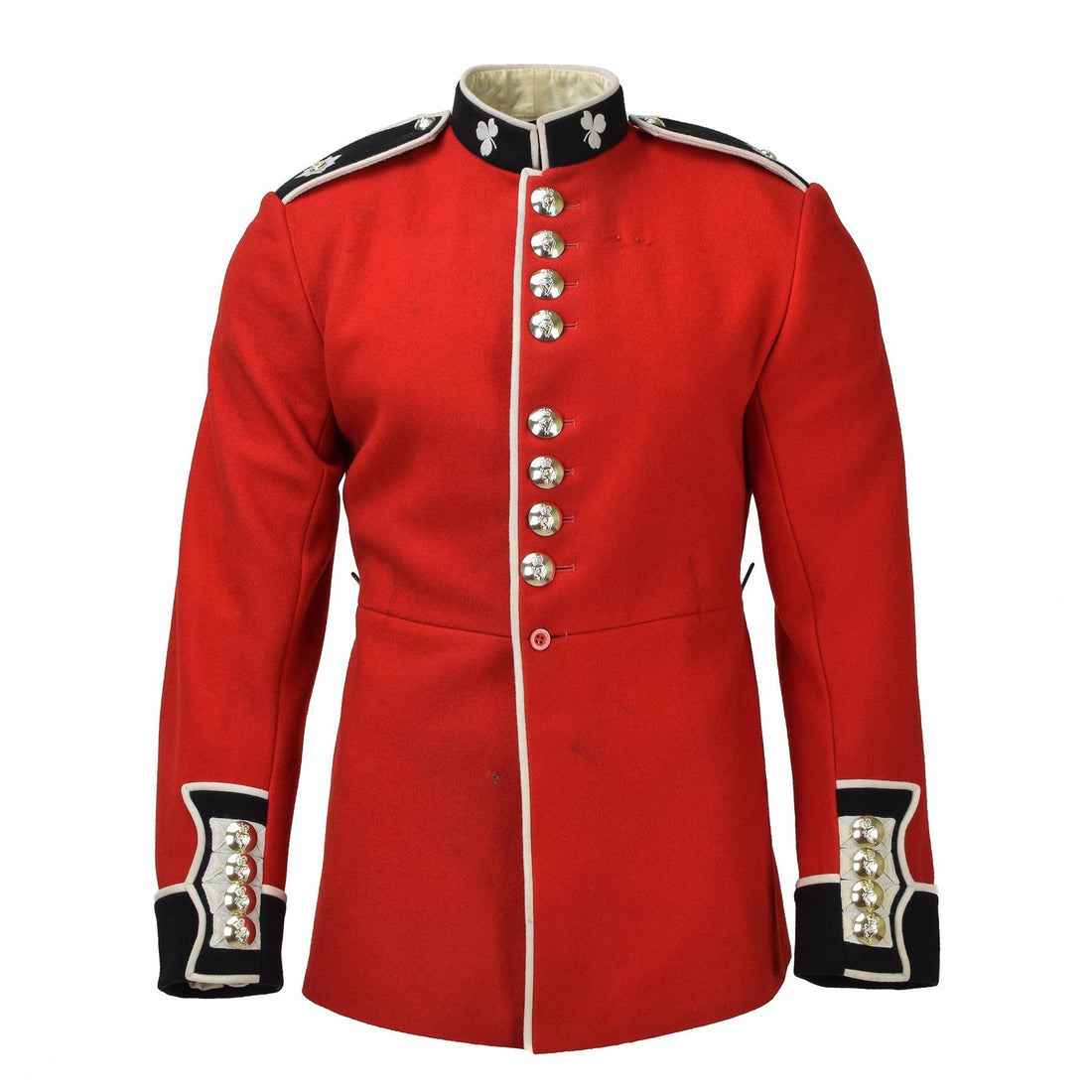 Véritable veste de l'armée britannique, tunique uniforme, robe rouge, gardes écarlates, cavalerie