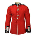Véritable veste de l'armée britannique, tunique uniforme, robe rouge, gardes écarlates, cavalerie