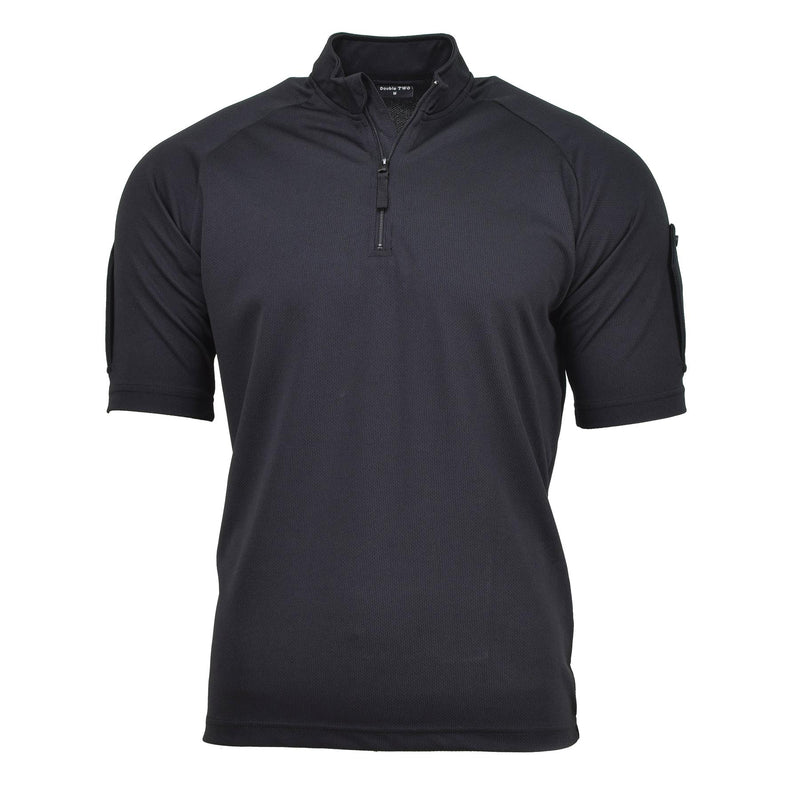 T-shirt fonctionnel authentique de la police britannique, vêtement de sport respirant, chemise noire NEUF
