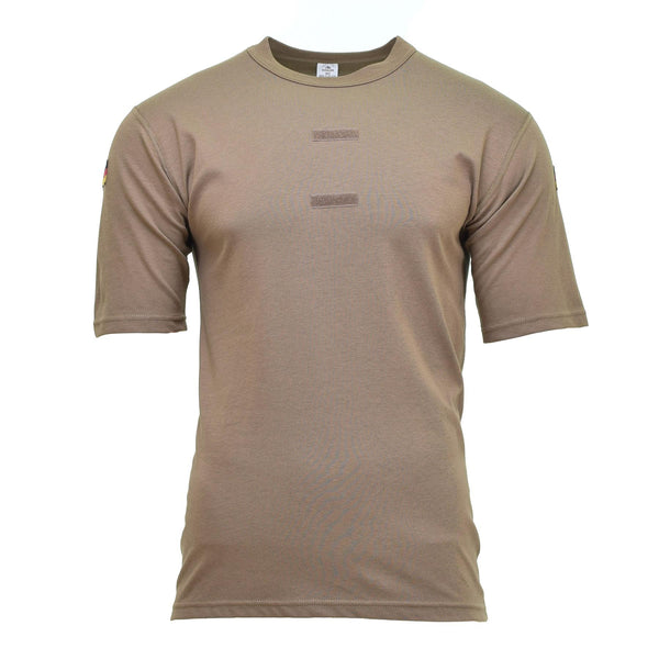 T-shirts militaires Leo Kohler, uniformes de troupes de l'armée, couche de base, sous-vêtements, kaki