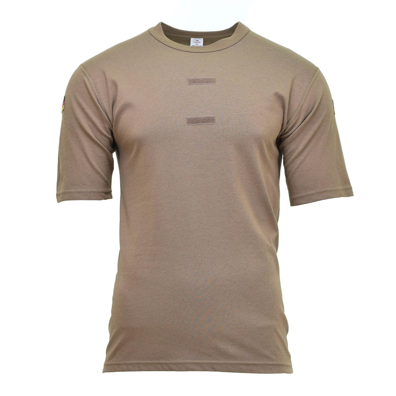 T-shirts militaires Leo Kohler, uniformes de troupes de l'armée, couche de base, sous-vêtements, kaki