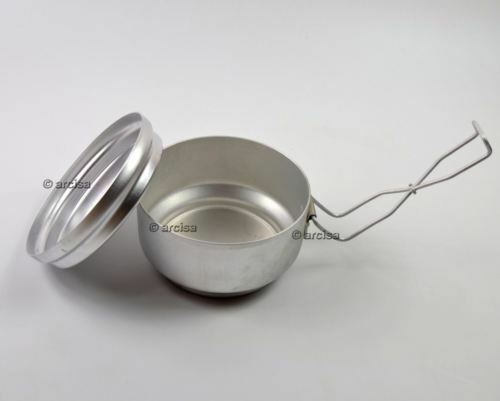 Kit de cuisine militaire en aluminium pour camp de bushcraft de l'armée tchèque CZ