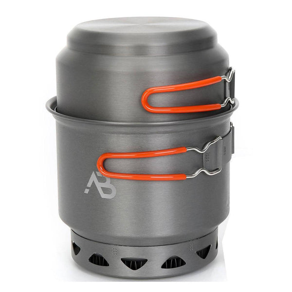 A.Blochl Star X1 Set de cuisine de randonnée Casserole de camping Poêle d'extérieur Cuisine de trekking NEUF