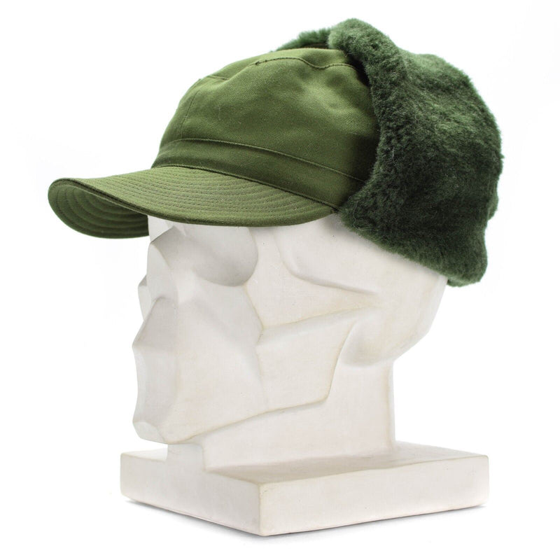 Casquette de combat d'hiver verte M59 de l'armée suédoise d'origine suédoise NEUF