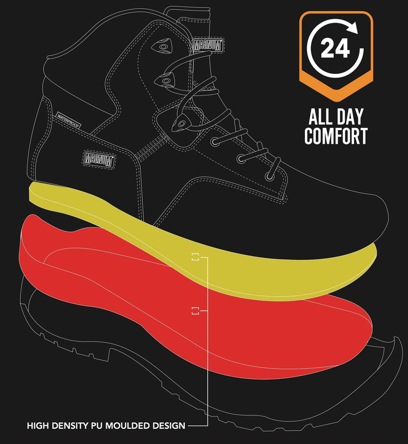 Chaussures de randonnée imperméables Magnum HI-TEC Ultima 6.0, durables et très confortables