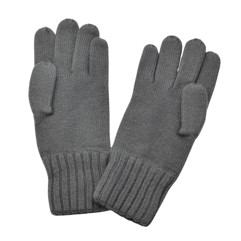 Gants d'hiver en laine tricotés respirants gris militaires autrichiens originaux NEUF
