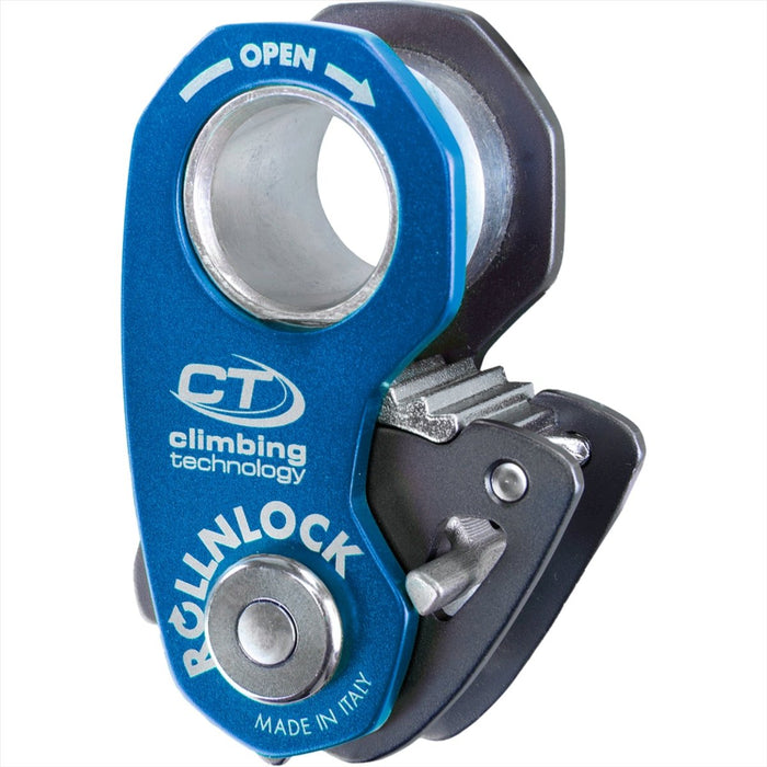 Climbing Technology ROLLNLOCK Poulie Ascender Outil de corde ultraléger 3 en 1 - GoMilitar