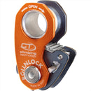 Climbing Technology ROLLNLOCK Poulie Dispositif Serre-Corde Appareil 3 en 1 Orange