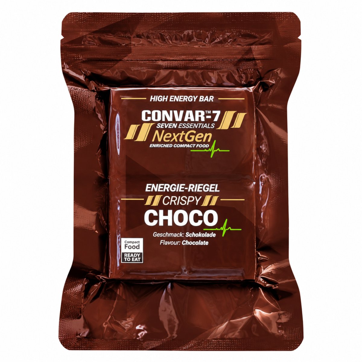 CONVAR-7 NextGen Energy Bar 120g Aliment d'urgence longue durée Diverses saveurs