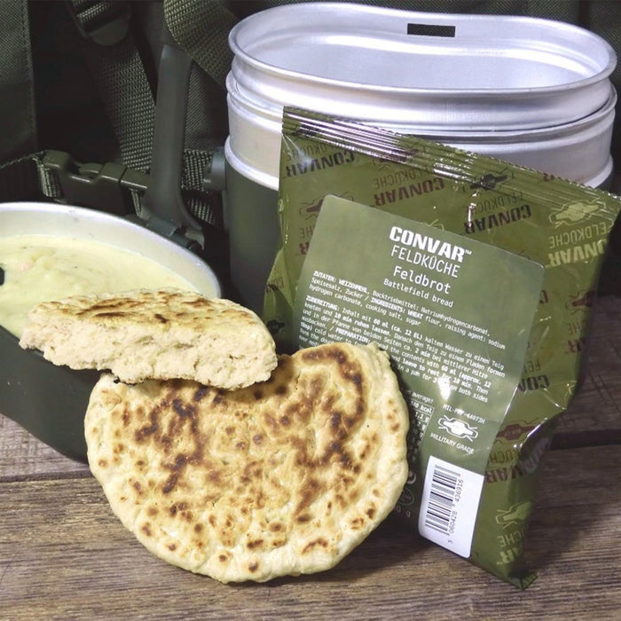 CONVAR Field Bread Mix Longue durée de conservation Camping Nourriture d'urgence en plein air - GoMilitar