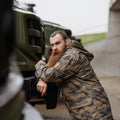 Parka camouflage numérique militaire turc d'origine avec doublure tactique ripstop durable