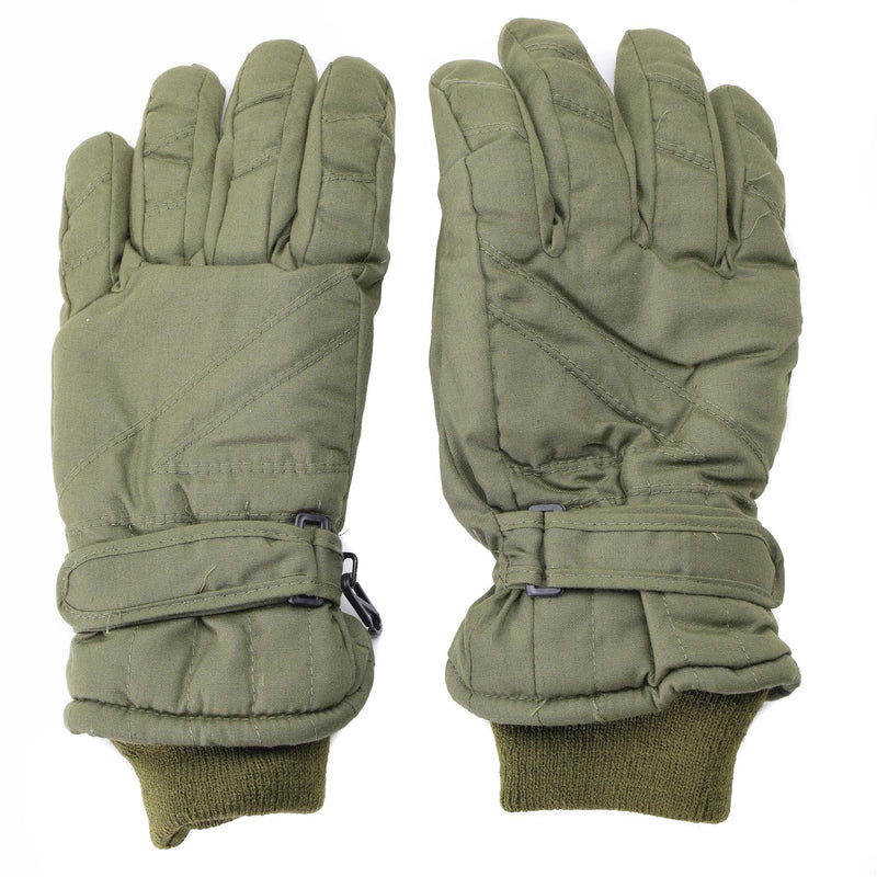 Gants Mil-Tec pour hommes, doublure chaude THINSULATE™, vert olive, équipement tactique d'hiver pour hommes