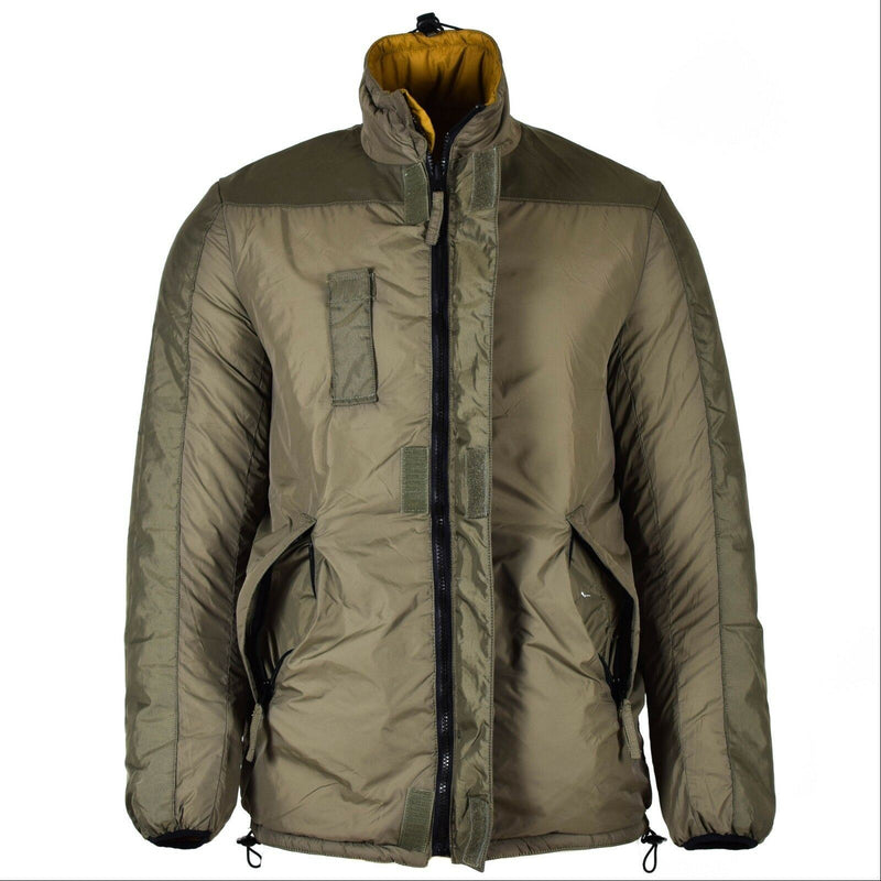 Veste réversible de l'armée néerlandaise thermique Olive OD Coyote softie pour temps froid NEUF