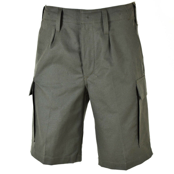 SHORT MOLESKIN OD authentique de l'armée allemande, cargo durable pour homme, été, OLIVE, NEUF