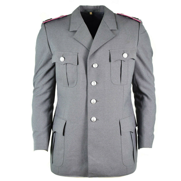 Véritable veste de costume de l'armée allemande grise uniforme formel NEUF