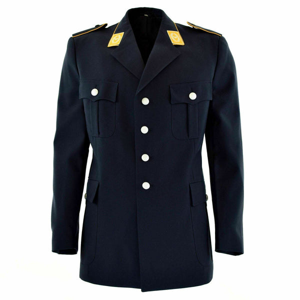 Veste de costume de l'armée allemande de marque originale Uniforme formel des forces aériennes bleues