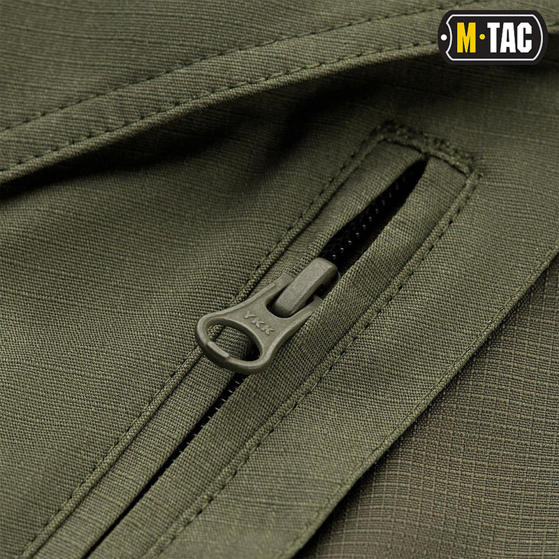 Bermuda de combat style armée M-TAC en ripstop extensible de qualité militaire Olive