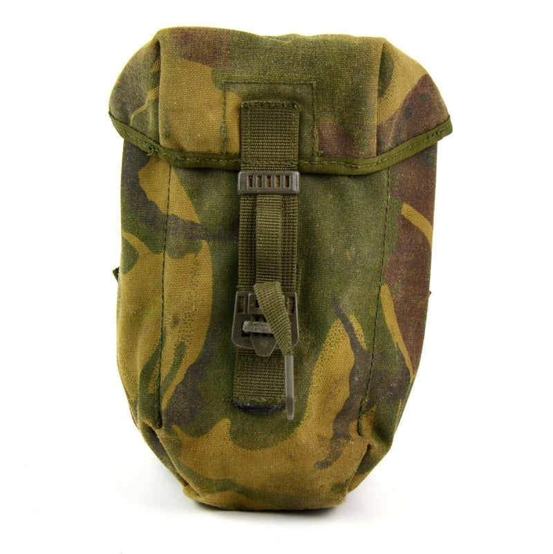 Gourde de l'armée britannique authentique et originale avec tasse et bouteille d'eau de 58 litres avec pochette