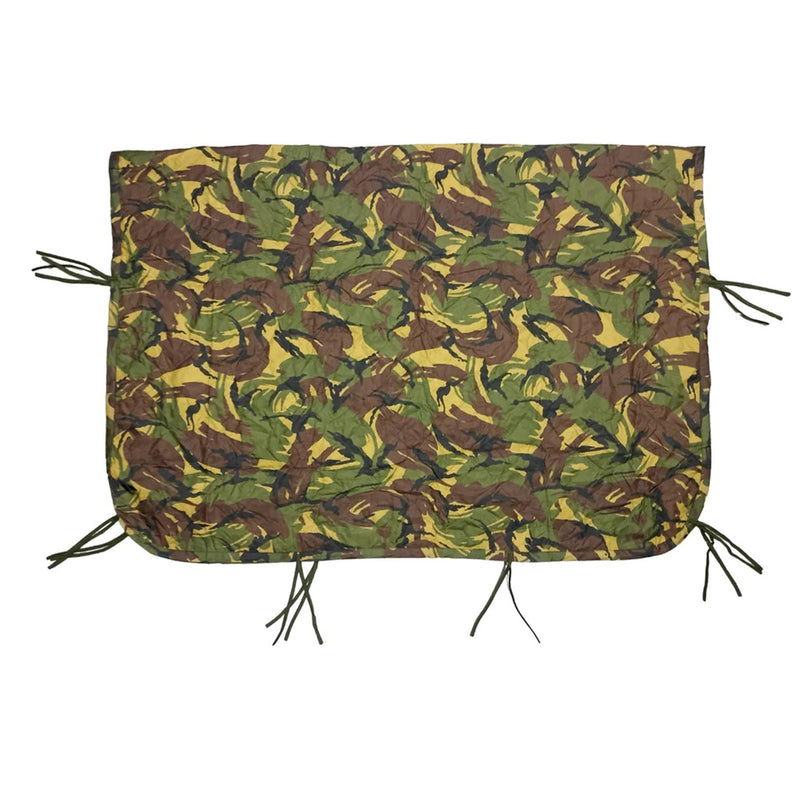 Doublure de poncho camouflage militaire néerlandaise originale DPM, abri léger et compact NEUF