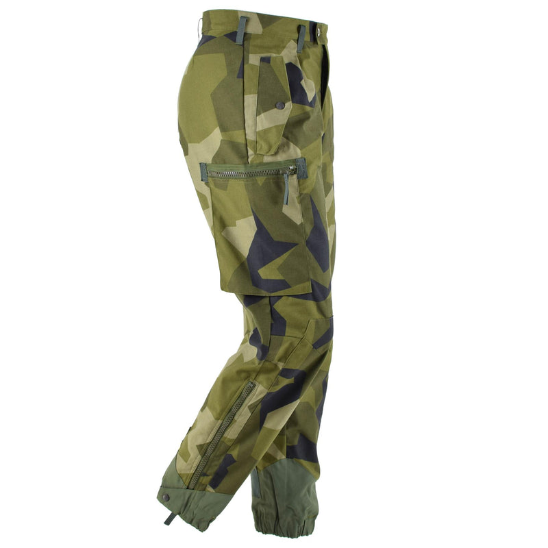 Pantalon de combat de campagne BDU d'origine suédoise M90 ​​camouflage Splinter