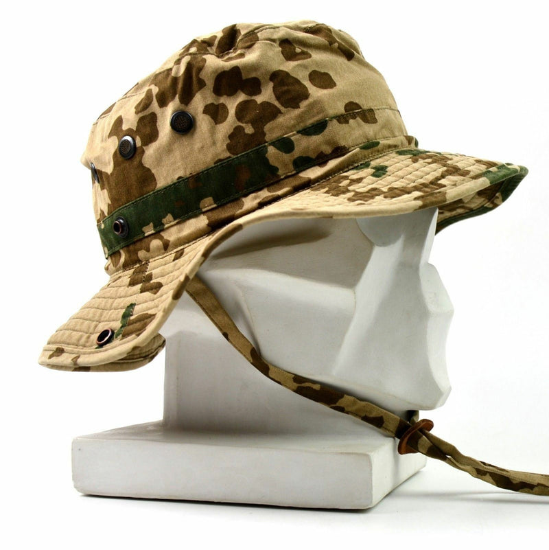 Véritable casquette militaire tactique de l'armée allemande BOONIE HAT pour hommes