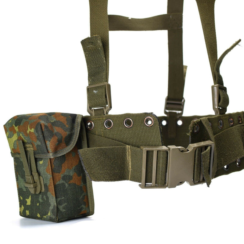 Kit de transport de charge pour harnais de ceinture tactique 4 pièces du système de sangles de l'armée allemande d'origine