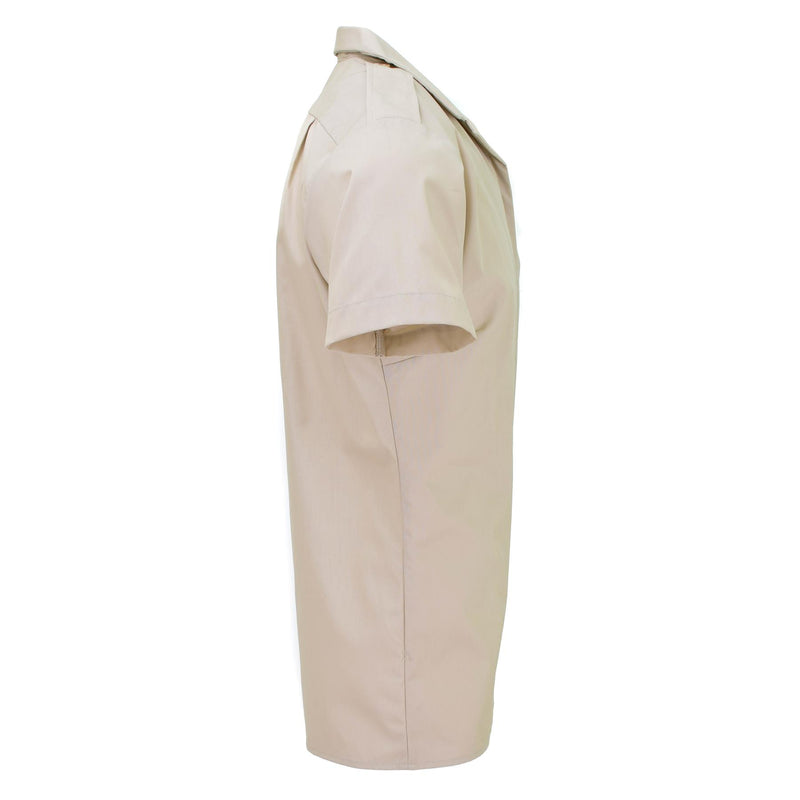 Chemisier militaire britannique authentique pour femme, robe formelle kaki, chemises militaires pour femmes, NEUF