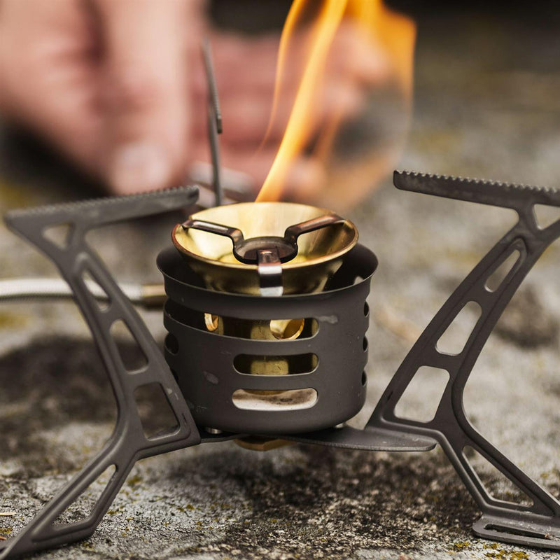 Réchaud de camping en titane Primus OmniLite Ti, brûleur d'extérieur, batterie de cuisine multicombustible