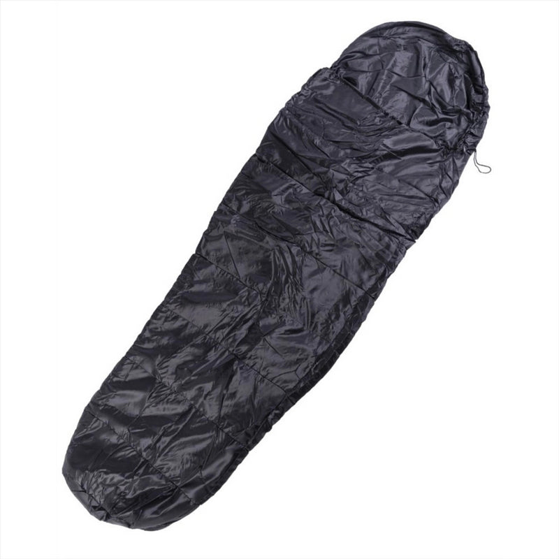 Sac de couchage de commando mil-tec 225cm 2 voies zipper côté gauche légère