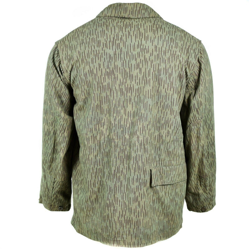 Veste de combat militaire originale de l'armée tchèque M60 Parka camouflage goutte de pluie 