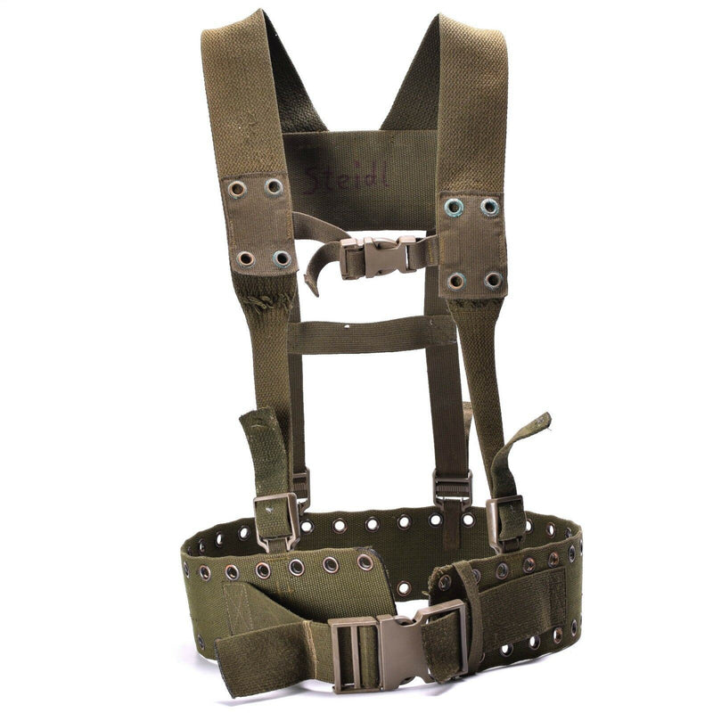 Kit de transport de charge pour harnais de ceinture tactique 4 pièces du système de sangles de l'armée allemande d'origine