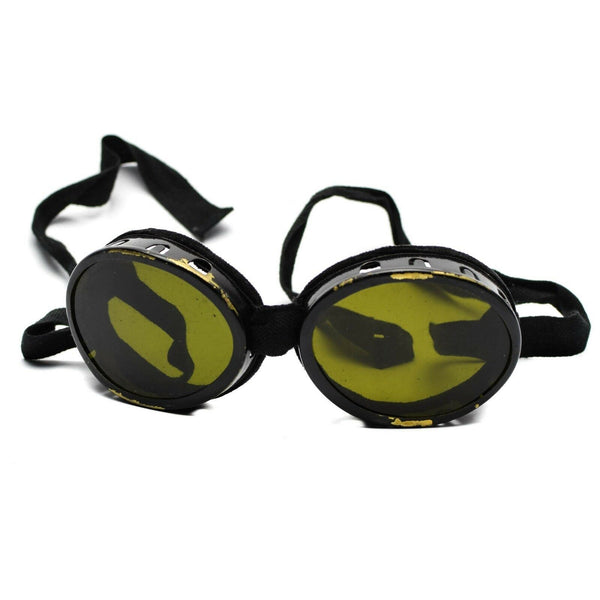 Lunettes de protection pour casque de montagne rond de l'armée suisse de la Seconde Guerre mondiale Verre de protection avec boîte