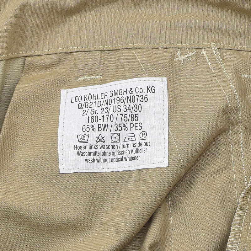 Pantalon de terrain tactique Commando de Leo Kohler Pantalon des forces spéciales camouflage Tropentarn